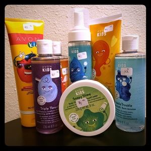 Avon bath line for kids